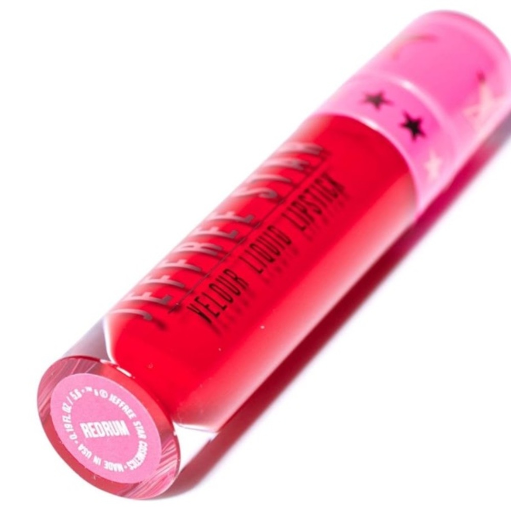 Jeffree Star Redrum Velour Liquid Lipstick - Vibrant Red-New in Box